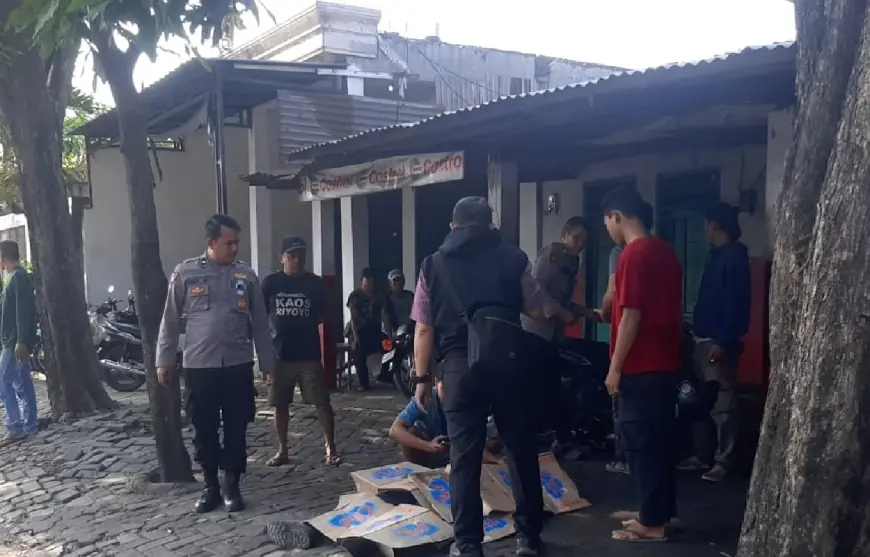 Dua Motor di Menganti Gresik Adu Banteng, Warga Surabaya Tewas di TKP