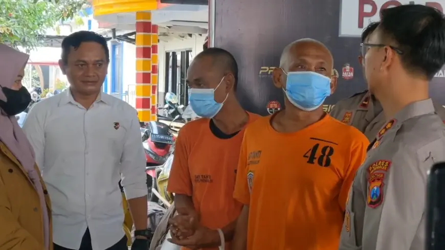 Embat Sepeda Motor di Depan Toko Fotokopi, Dua Residivis Asal Surabaya Diringkus Polisi