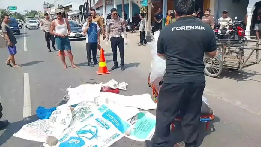 Pemotor di Tulungagung Tewas Terlindas Truk dalam Kecelakaan Beruntun