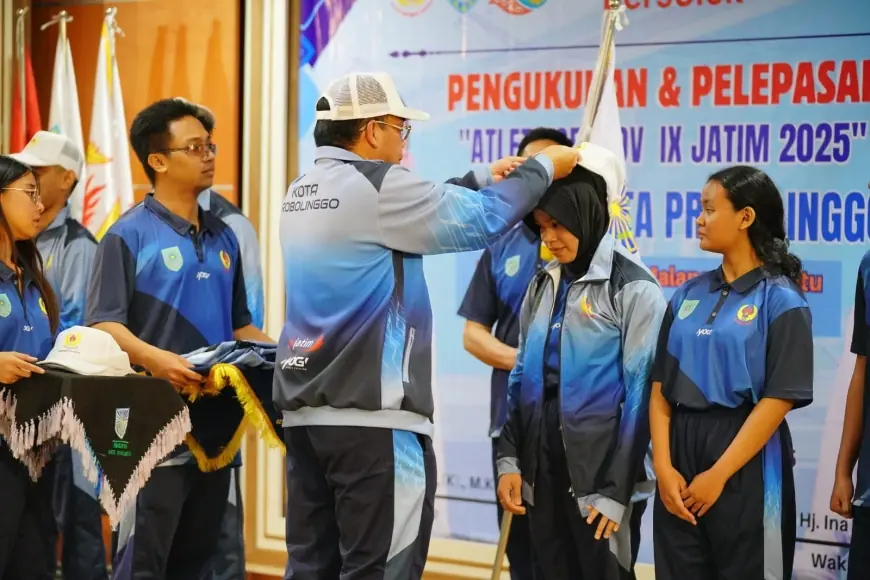 Lepas Kontingen Porprov Jatim 2025, Wali Kota Probolinggo Optimistis Capai Target