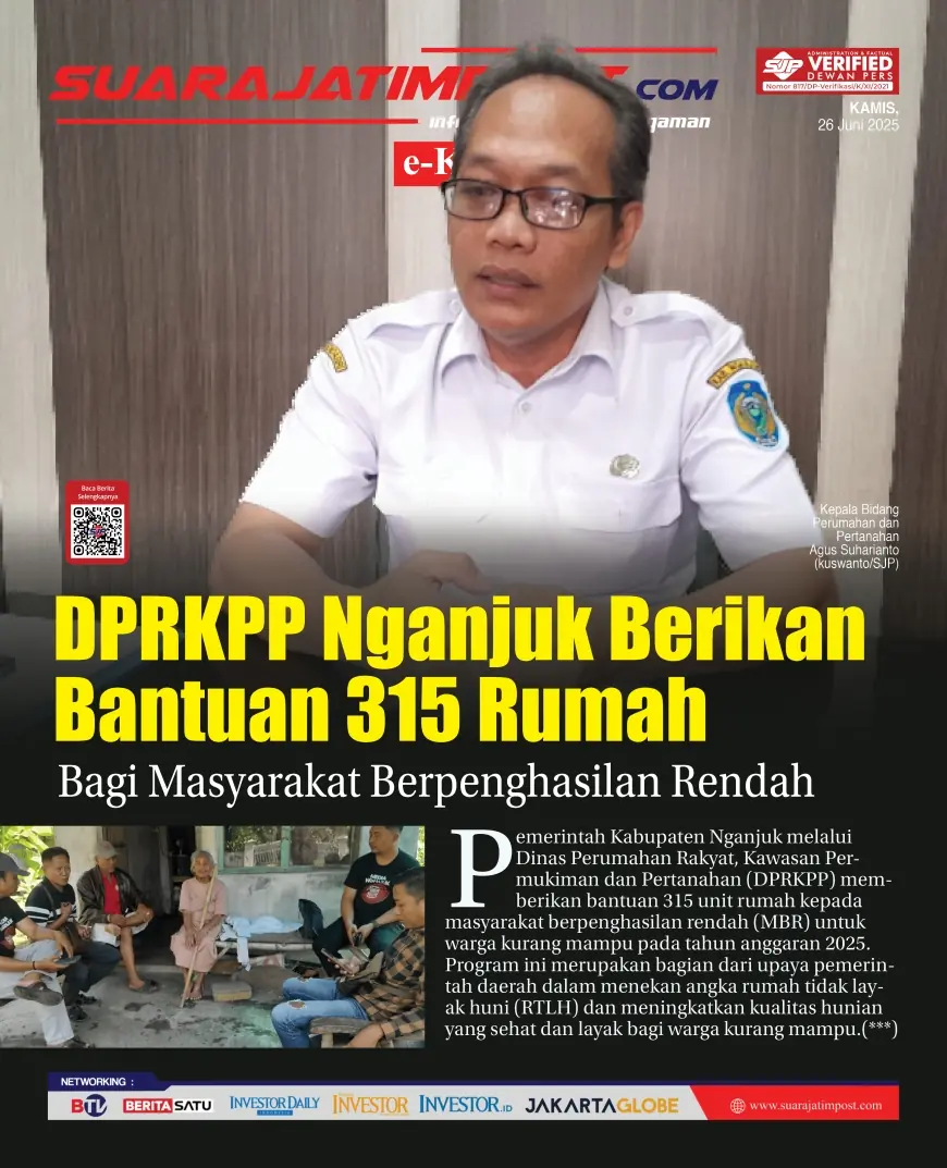 eKoran, Edisi Kamis, 26 Juni 2025