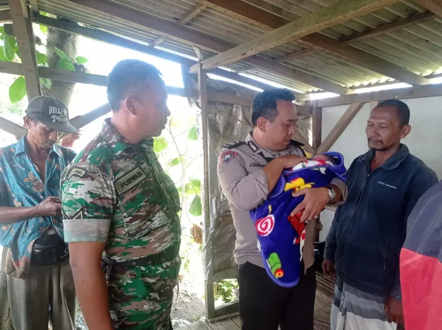 Warga Malang Temukan Bayi Laki-Laki di Kios Ikan Pasar Gondanglegi