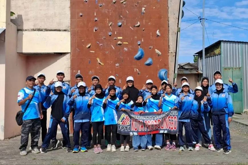 13 Atlet Panjat Tebing Kota Probolinggo Siap Bertanding di Porprov IX, Targetkan 3 Medali Emas