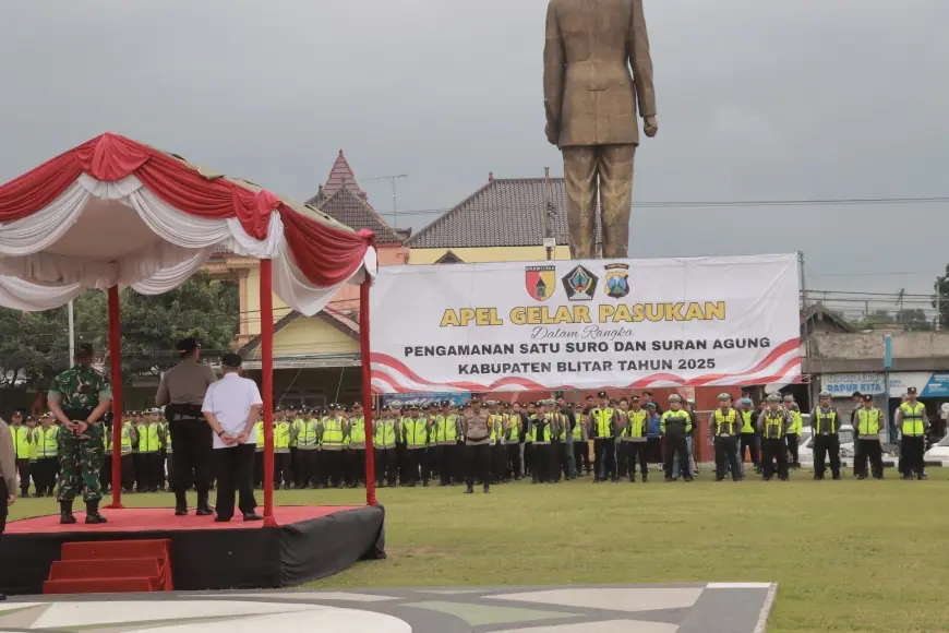 Kawal Pengesahan Warga Baru PSHT di Blitar, Polisi Lakukan Penyekatan di 27 Titik