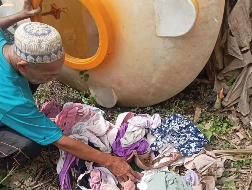 Heboh! Warga Bojonegoro Temukan Puluhan Bra dan CD Wanita di Bekas Bangunan Puskesmas Malo