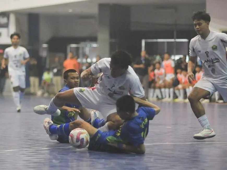 Sempat Ricuh, Tim Futsal Surabaya Resmi Jadi Juara Porprov Jatim 2025