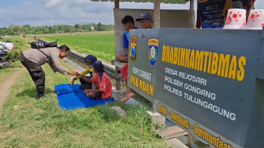 Ngopi Sambil Curhat, Ini Cara Unik Polisi di Tulungagung Dekatkan Diri dengan Warga