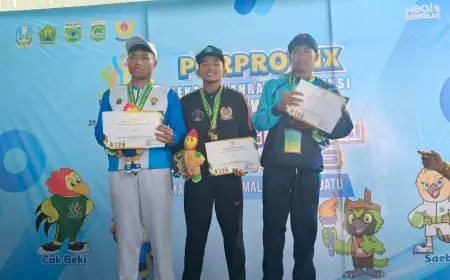 Tambah Medali, Kabupaten Blitar Duduki Peringkat 15 Besar Porpov Jatim 2025