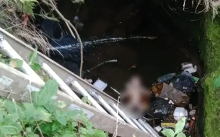 Polisi Buru Pelaku Pembuangan Bayi Laki-Laki di Sungai Pacet Mojokerto
