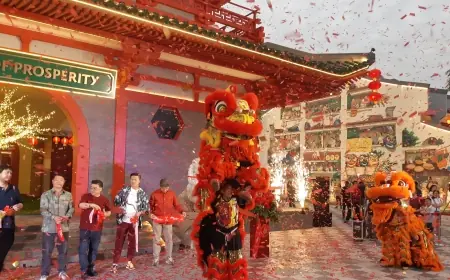 Park Shanghai Hadir di Surabaya Timur, Wisata Oriental Baru Tanpa Tiket Masuk