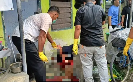 Usai Cuci Motor di Kosnya, Warga Gempol Tewas Dibacok Tetangga