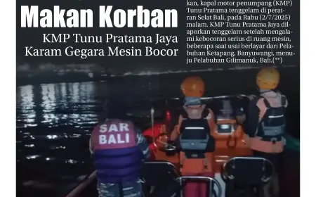 eKoran, Edisi Kamis, 3 Juli 2025