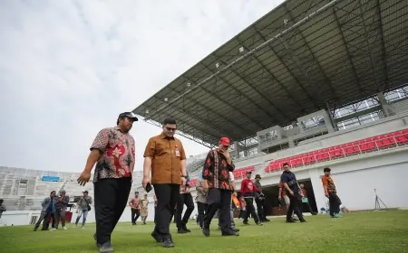 Mas Dhito Pastikan Pembangunan Stadion GDJ Selesai 2027, Ini Tahapannya