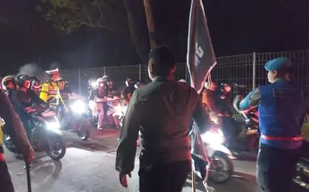 Kepolisian Bubarkan Massa Simpatisan PSHT yang Sempat Tutup Akses Malang-Blitar