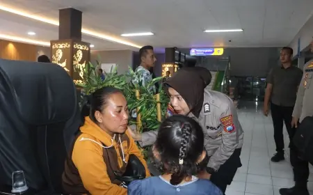 Begini Cara Polwan Pulihkan Trauma Korban Selamat KMP Tunu Pratama Jaya