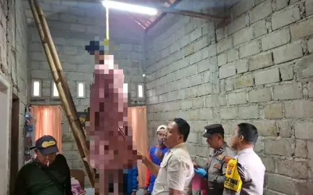 Diduga Depresi Masalah Ekonomi dan Rumah Tangga, Pria di Blitar Nekat Akhiri Hidup dengan Gantung Diri