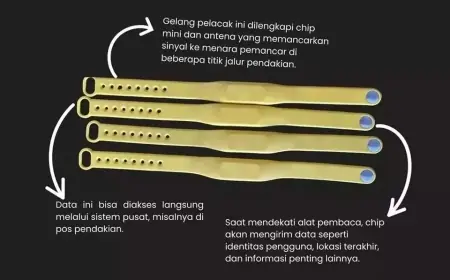 Tingkatkan Keamanan dan Keselamatan, TNBTS Wajibkan Pendaki Gunakan Gelang Pelacak