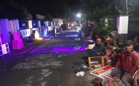 Ratusan Unit Sound Horeg Mini Meriahkan Tradisi Bersih Desa di Nganjuk