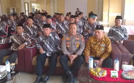 PP Polri Nganjuk Peringati HUT ke-26, Polres Apresiasi Spirit Pengabdian para Purnawirawan