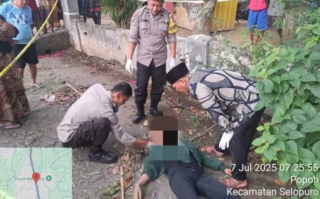 Mayat Perempuan tanpa Identitas Ditemukan di Pinggir Jalan Selopuro Blitar