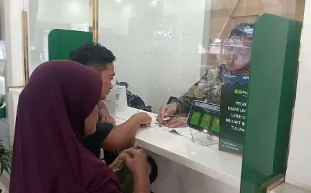 Pegadaian Tulungagung Dipadati Warga Jelang Tahun Ajaran Baru, Omzet Naik 20 Persen