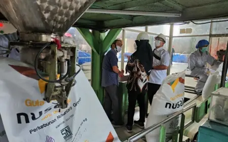 PG Meritjan di Kediri Mampu Menggiling 76 Ribu Ton Tebu dalam Sebulan