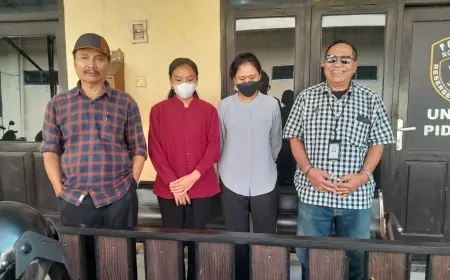 Diduga Jadi Korban Eksploitasi Kerja, Dua Wanita Lapor ke Polres Nganjuk