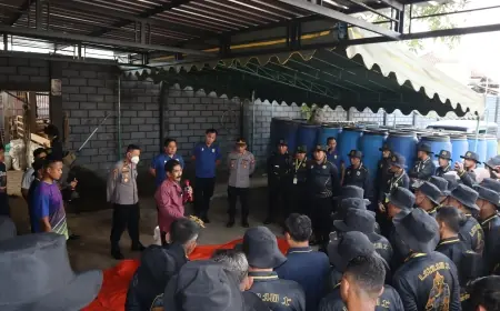 Jelang Pensiun, Ratusan Anggota Polri di Trenggalek Dibekali Pelatihan Keterampilan Wirausaha