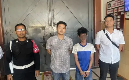 Dua Remaja Pencuri Gabah di Desa Tanggung Tulungagung Ditangkap Warga
