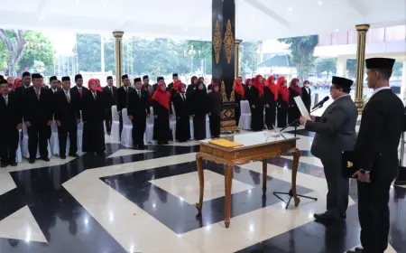 Pelantikan 8 Kepsek SMPN di Jombang Dinilai Tabrak Aturan
