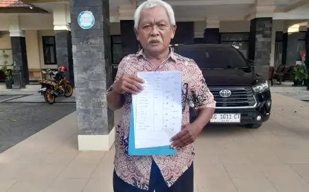 Warga Datangi Inspektorat Nganjuk, Pertanyakan Kasus Kades Ngadiboyo dan Ancam Lapor Presiden Prabowo