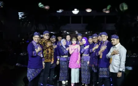 Hangatnya Keakraban Wali Kota Kediri Bersama Kepala Daerah Komisariat Wilayah IV APEKSI Saat Gala Dinner