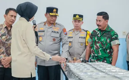 Kapolda Jatim Resmikan SPPG Polres Bojonegoro, Dorong Optimalisasi Program MBG