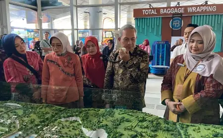 Para Istri Kepala Daerah Delegasi Apeksi Berharap Pemerintah Lebih Perhatikan Bandara Dhoho