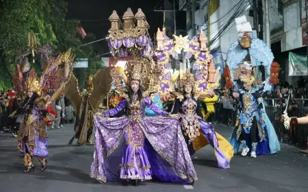 Gemerlap Apeksi Nite Carnival, Mbak Wali : Persembahan Khusus Untuk Tamu Kehormatan dan Masyarakat Kota Kediri