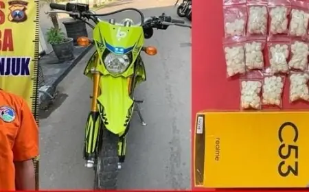 Mata Rantai Peredaran Narkoba di Nganjuk Terbongkar, Bandar Besar Masih DPO