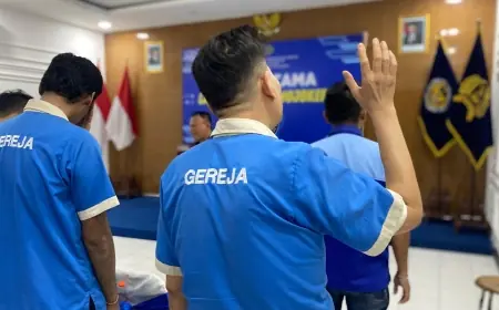 Melihat dari Dekat Pembinaan Rohani Napi Nasrani di Lapas Mojokerto