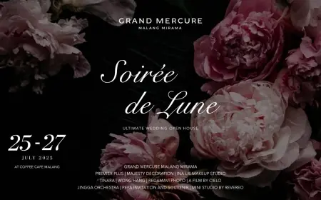 Soirée de Lune, Tren Pernikahan Premium Bakal Hadir di Grand Mercure Malang