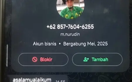 Hati-Hati Penipuan Modus Minta Pulsa Memakai Foto Profil Kades di Jombang