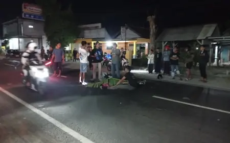 Sopir Truk Tabrak Lari di Blitar Diburu Polisi, Plat Nomor Tertinggal di Lokasi