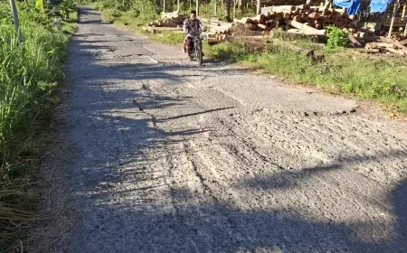 Kunjungan Wisata ke Pantai Sine Menurun, Kerusakan Akses Jalan Dikeluhkan