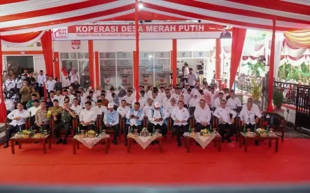 Dilaunching Serentak, Bupati Gresik Petakan Potensi Bisnis 356 Kopdes Merah Putih