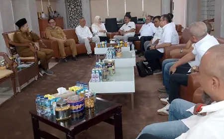 REI Komisariat Malang Audiensi dengan Bupati Pasuruan, Bahas Pembangunan Mal
