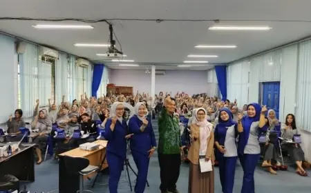 Cetak Mahasiswa Terampil, Jurusan Administrasi Niaga Polinema Gelar Beauty Class 2025
