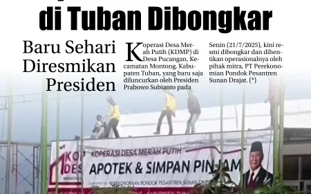 eKoran, Edisi Rabu, 23 Juli 2025