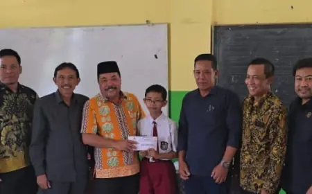 Prestasi Anak Yatim Asal Wagir Malang Dapat Perhatian Legislatif, Fraksi Golkar Bantu Beasiswa Olimpiade Singapura