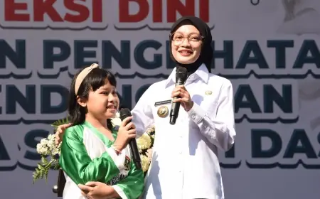 Mbak Wali Tinjau Deteksi Dini Gangguan Penglihatan dan Pendengaran Pada Siswa Sekolah Dasar