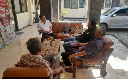 Warga Desa Kedungdowo Datangi Inspektorat Nganjuk Terkait Laporan Pungli PTSL yang Dilimpahkan dari Kejaksaan