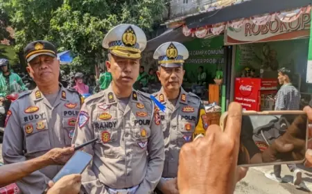 Kesadaran Keselamatan di Jalan Raya Masih Rendah, Korlantas Polri Ajak Ojol dan Warga Probolinggo Tertib Berlalulintas
