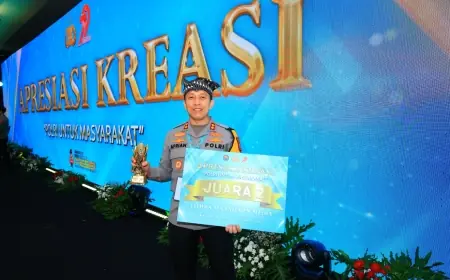 Polres Bojonegoro Raih Juara II Lomba Manajemen Media di Hari Bhayangkara ke-79